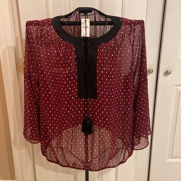 Lane Bryant Tops - NWT LANE BRYANT Size 18/20 Sheer Bell Sleeve Top